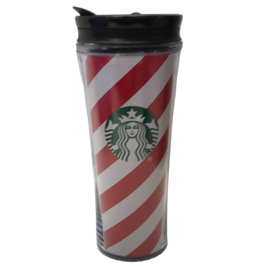 Starbucks Candy Cane Stripe Tumbler 16oz Cup